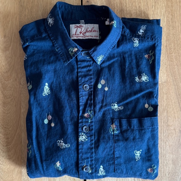 Kahala | S | S/S Hawaiian Shirt - Picture 9 of 11